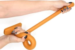 Gold Play - Soft Liquid Siliconen Anaal Dildo - Anaal Snake - Deep - Goud L — thumbnail 4