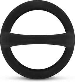 EasyToys - Flexibele Siliconen Cock en Balzakring - Zacht Siliconen - Cockring - Seksspeeltjes - Penisring - Cockringen - Cockring Vibrerend - Sex Toys voor Mannen - Zwart — thumbnail 8