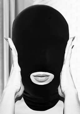 Ouch! Submission Mask - Met open mond - Comfortabel en glanzend — thumbnail 1