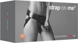 Strap-On-Me - Pegging Harnas PVC Leatherette Curious - bronskleurig — thumbnail 10