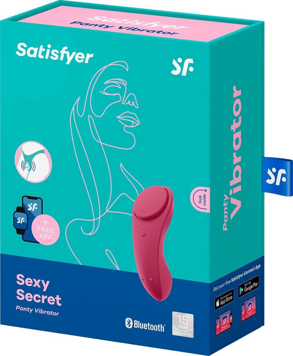 Satisfyer 'Sexy Secret', 8,5 cm, met app — afbeelding 1