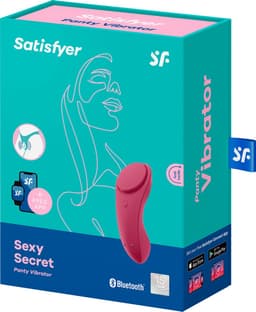 Satisfyer 'Sexy Secret', 8,5 cm, met app — thumbnail 1