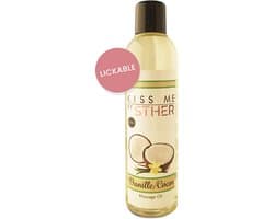 Sther Premium Massage olie en Glijmiddel 2-in-1 – Ontspannende Massageolie Erotisch – Cocos & Vanille – 250 ml – Nederlandse Productie
