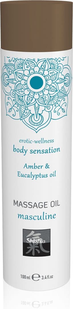 Masculine Massage Olie - Amber & Eucalyptus — thumbnail 2
