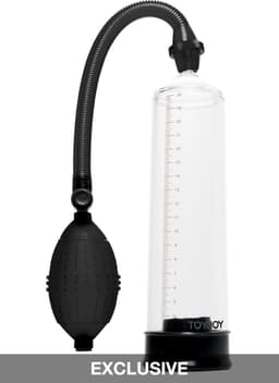Toyjoy - Power Pump Black - Clear - Penispomp - Ø 55 mm — thumbnail 6