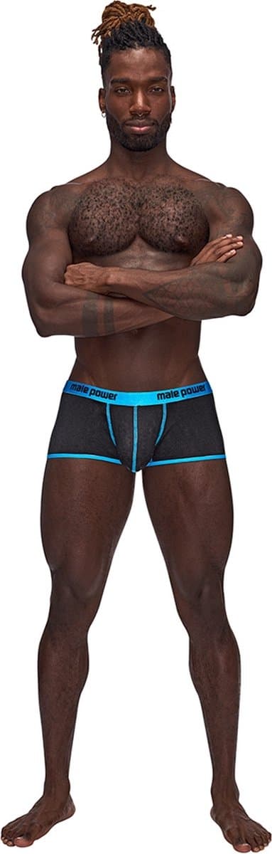 Male Power Uplift Mini Short - black Small — afbeelding 1