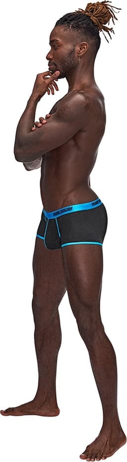Male Power Uplift Mini Short - black Small — thumbnail 3