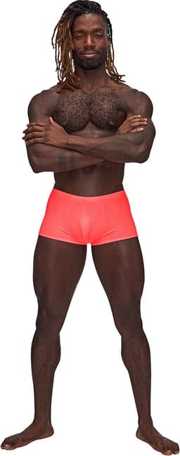 Male Power Mini Short - L coral Small — thumbnail 2