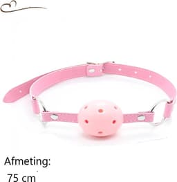 Erodit® Double gag bondage set roze - 8 delige set- verstelbare riemen - bondage- SM -seks speeltje - BDSM - beginners- koppels - erotisch spel - diepe penetratie- Sex spel - Erotiek- Seks speeltjes koppels - Mannen - Vrouwen — thumbnail 9