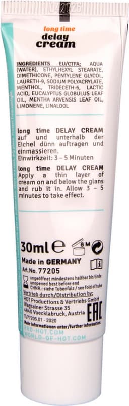 Ero Delay Cream 30 ml — thumbnail 8