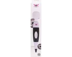 Pixey Wand Massager Black Edition – Krachtige Vibrator met Flexibele TPE-Kop, Variabele Snelheid, 8000 RPM, Bedraad, EU Stekker, 2 m Kabel — thumbnail 4