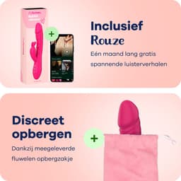 MyFantasy® Stotende Rabbit Vibrator - Verwarmbaar - Pulsing Clitoris en G-spot Stimulator - Vibrators voor Vrouwen Realistisch - Sex Toys voor Koppels - Kamasutra Seksspeeltjes - Tarzan Vibrator Dildo - Roze — thumbnail 6