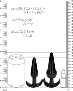Erovibes Buttplug Set – 4 Stuks – Anaal Plugs in Oplopende Maten – Voor Beginners & Gevorderden – Huidvriendelijk & Comfortabel — thumbnail 9