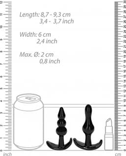 Erovibes Buttplug Set – 4 Stuks – Anaal Plugs in Oplopende Maten – Voor Beginners & Gevorderden – Huidvriendelijk & Comfortabel — thumbnail 15