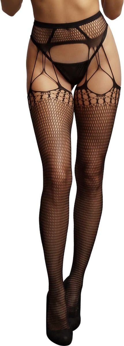 Gescheurde Stay-up Panty - Plus Size — afbeelding 1