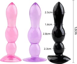 Buttplug Met Zuignap I Anaal Plug I Butt Plug I Voor Hem Of Haar I 12 CM Inbrenglengte I Siliconen I Zwart — thumbnail 5
