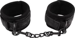 Behave! - Temptation Bondage Kit - Polsboeien en Blinddoek - Zwart — thumbnail 2