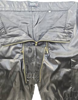 BNDGx® - Korte Broek Heren - Maat L - Open kruis Erotische Sex kleding - Nep Leer BDSM porno outfit Man Rollenspel kleding — thumbnail 6