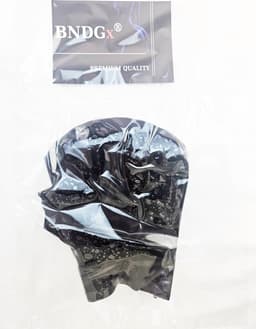 BNDGx® -100% Latex Masker mond open - Anoniem Erotiek - Extreme BDSM Rollenspel kleding — thumbnail 3
