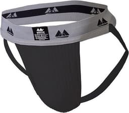 MM Sports Original Edition Swimmer/Jogger Jockstrap 2 inch Black - MAAT M - Heren Ondergoed - Jockstrap voor Man - Mannen Jock — thumbnail 10