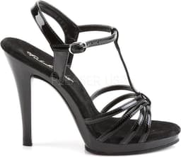 Fabulicious - FLAIR-420 Sandaal met enkelband - US 14 - 45 Shoes - Zwart — thumbnail 2