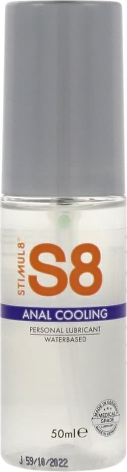 STIMUL8 - S8 WATER-BASED ANAL LUBRICANT EF. COLD 50ML — thumbnail 6