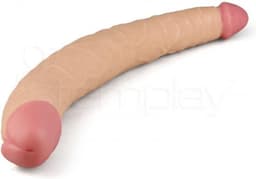 Lovetoy - Dubbele Dildo XXL "Lady Killer" - 36 cm lang - voor anaal en vaginaal gebruik — thumbnail 4