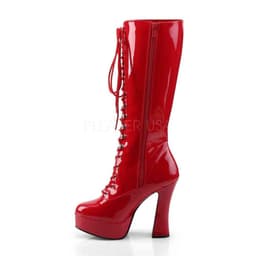 Pleaser - ELECTRA2020 Kniehoge laarzen - US 16 - 47 Shoes - Rood — thumbnail 3