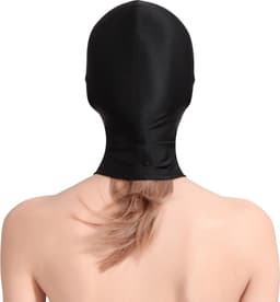 Banoch - Mask/1 hole Black - Spandex Masker - BDSM - Zwart — thumbnail 3