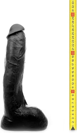 HUNG System - Jay - Dildo - Met Vac-U-Lock - Large - Zwart — thumbnail 4