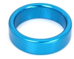 Kiotos - Aluminium Lichtgewicht Cockring - Blauw 40 mm