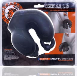 Oxballs - Meatlocker Chastity - Kuisheidskooi - Zwart Ice — thumbnail 6