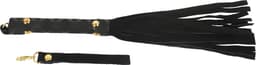 Banoch | Flogger klein zwart | imitatie suede zweep | zacht | 30 cm | BDSM — thumbnail 8