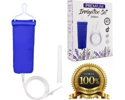 Klysma  2L •  Home Enema Kit • Anal Shower Irrigator • Voor constipatie • Hygiënische darmreiniging • Darmreiniging • Optimale darmreiniging • Anale douche • Vaginale douche •Ontgifting •Laxeermiddel •Darmspoeling