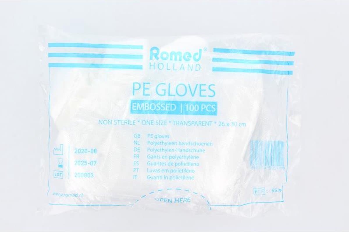 Transparante PE Handschoenen — afbeelding 1