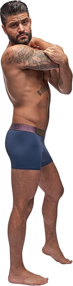 Male Power Avant-Garde - Verstrakkend Short antique blue L — thumbnail 5
