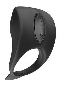 Shots - ElectroShock E-Stimulatie Cockring C-Spot Massager black — thumbnail 1