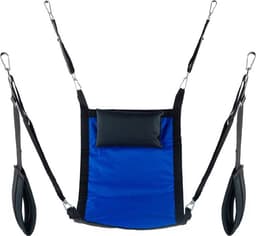 Rectangular canvas sling - 4 points - Full set - Blue — thumbnail 1