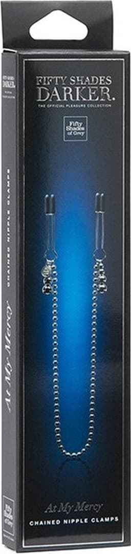 Fifty Shades tepelklemmen kralenketting — thumbnail 3