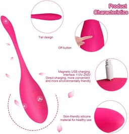 Lovense - Lush 3.0 - Draagbare Vibrator - Vibrerend Ei - Appgestuurd Luxe Vibratie Eitje - Sex Toys voor Vrouwen - Vibrators voor Vrouwen - Sex Toys voor Koppels - Roze — thumbnail 7