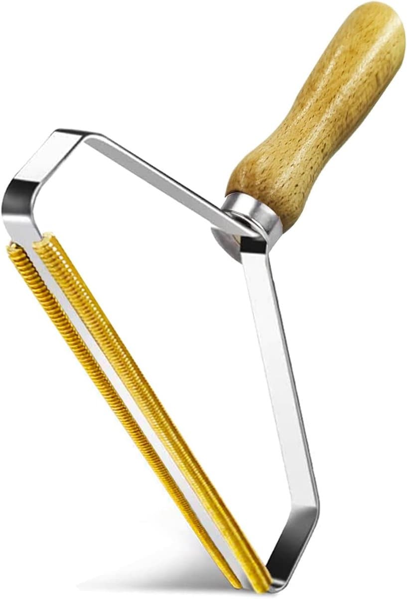 Haarverwijderaar Verlengen,1 Pack Tapijt Sofa Kat Hond Haar Lint Remover, Herbruikbare Kleding Beddengoed Huisdier Bont Remover Stof fuzz Scheerapparaat Tapijt Schraper — afbeelding 1