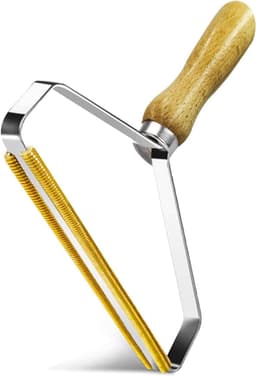 Haarverwijderaar Verlengen,1 Pack Tapijt Sofa Kat Hond Haar Lint Remover, Herbruikbare Kleding Beddengoed Huisdier Bont Remover Stof fuzz Scheerapparaat Tapijt Schraper — thumbnail 1