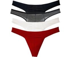 Heren thong ondergoed L - Katoen - No trace T-back - Comfortabel voor dagelijks gebruik - ShopVlot
