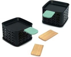 CÉCOA - Set of 2 candle holders - Cheese'Up - Processed cheese in 2 minutes - Without electricity - Compact size - ShopVlot
