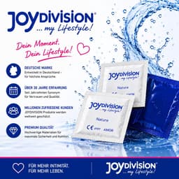 JOYDIVISION Strong condooms - 100 stuks - Premium latex, 0,09mm wanddikte, 53mm standaardmaat, extra veilig & dermatologisch getest — thumbnail 5