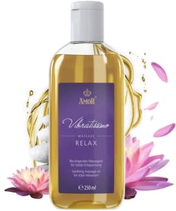 Vibratissimo 'Relax': verzachtende massageolie voor ontspanning, erotische liefdesolie — thumbnail 1