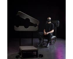 BUM BLING® Sex Stoel - Sex Chair - BDSM Meubel - Zwart - Verstelbaar - Met Voetboeien