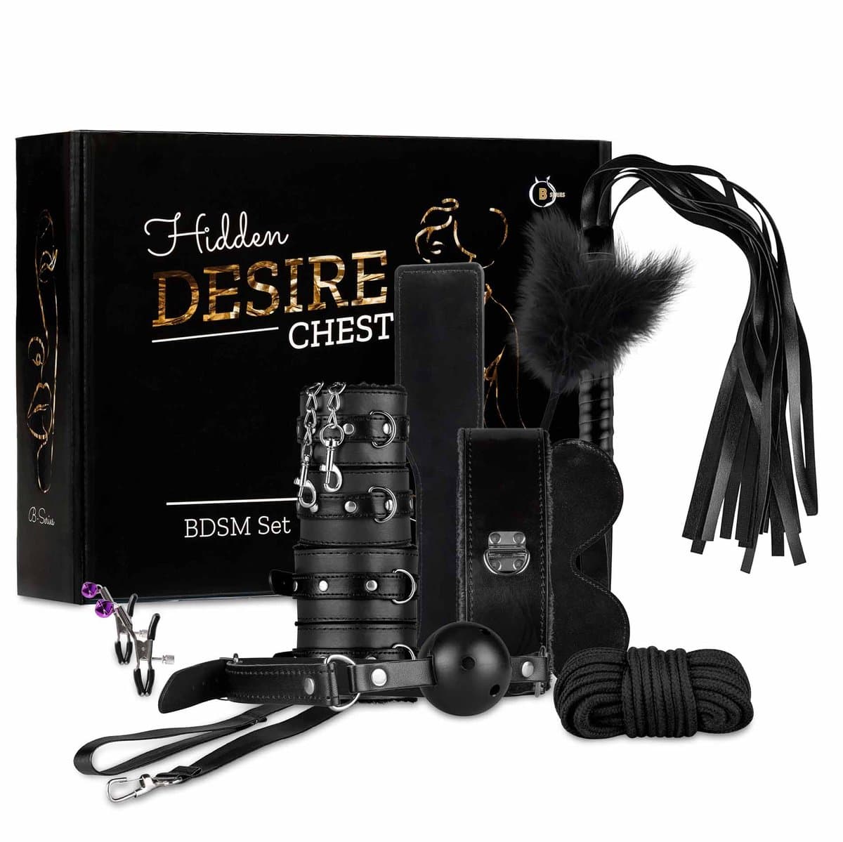 10 Delige Hidden Desire Bdsm Set — afbeelding 1