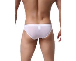 Herenslip Tanga Slip met Open Voorkant Seksueel Ondergoed Comfortabel IJs Zijde
