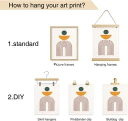 3-delig Farmhouse Bakken Wandkunst, "Bake the World with Love" Mixer & Houten Keukengerei voor Keuken Bakkerij Decor 30x40 cm Niet Ingelijst — thumbnail 5